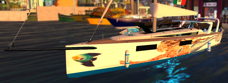 second life yacht